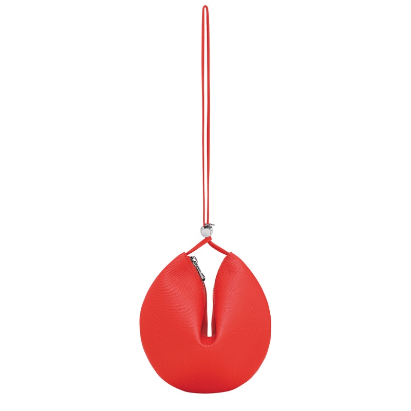 Le Roseau Clutch Vermilion - Leather 5