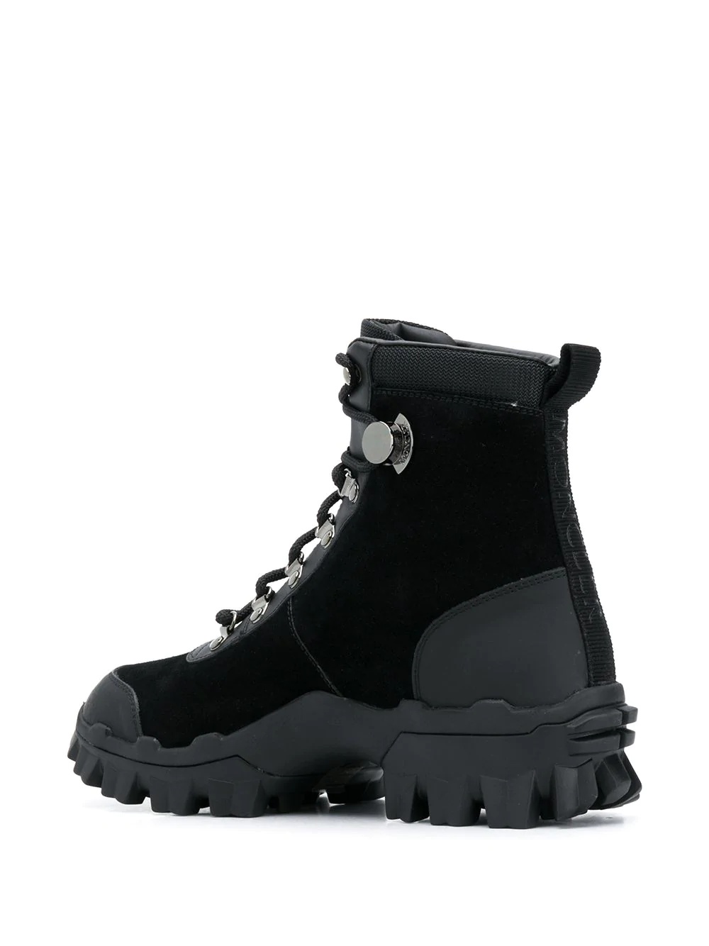 ridged-sole military boots - 3