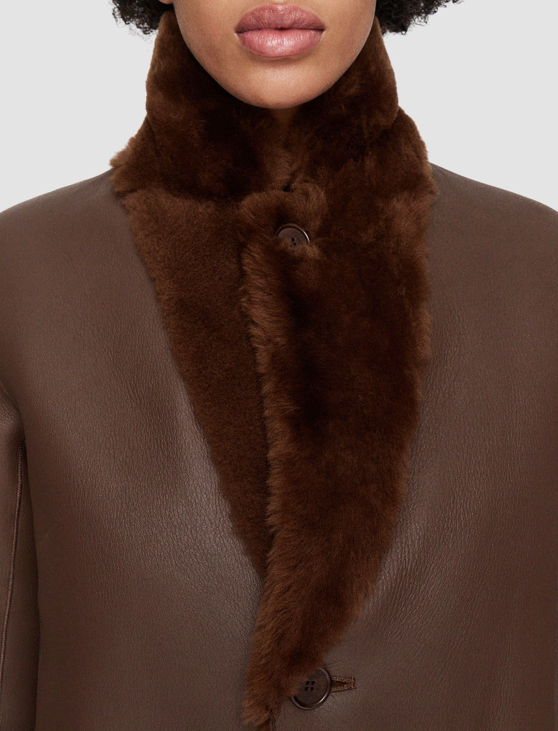 Reversible Shearling Britanny Coat 6