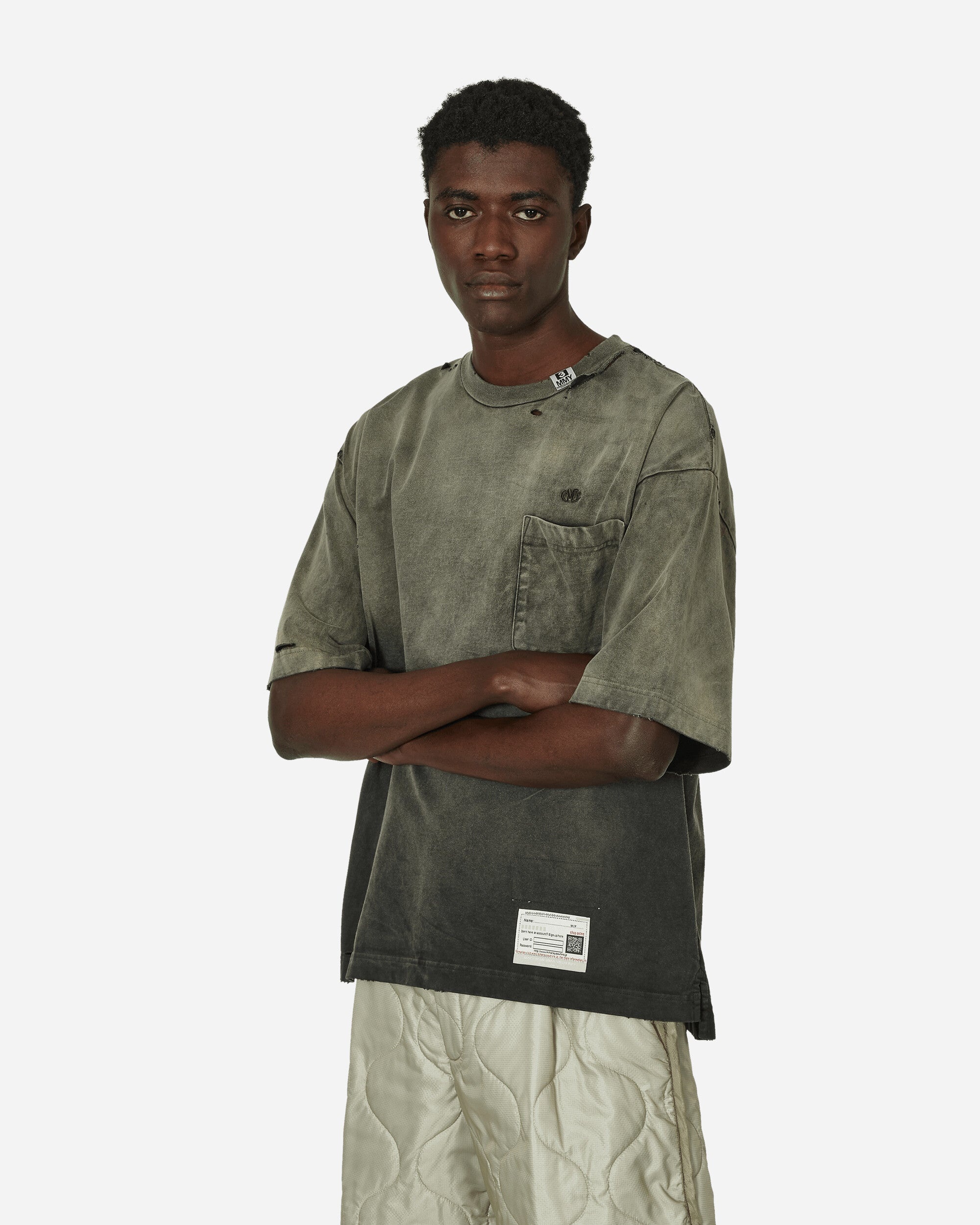 MIHARA YASUHIRO 国内買付 Sun Faded Like T-shirt Maison MIHARA YASUHIRO ONLINE STORE（ミハラヤスヒロ