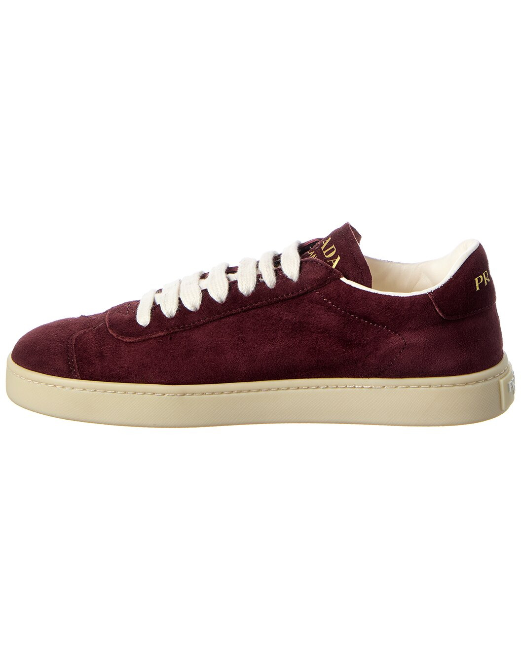 Prada Logo Suede Sneaker - 2