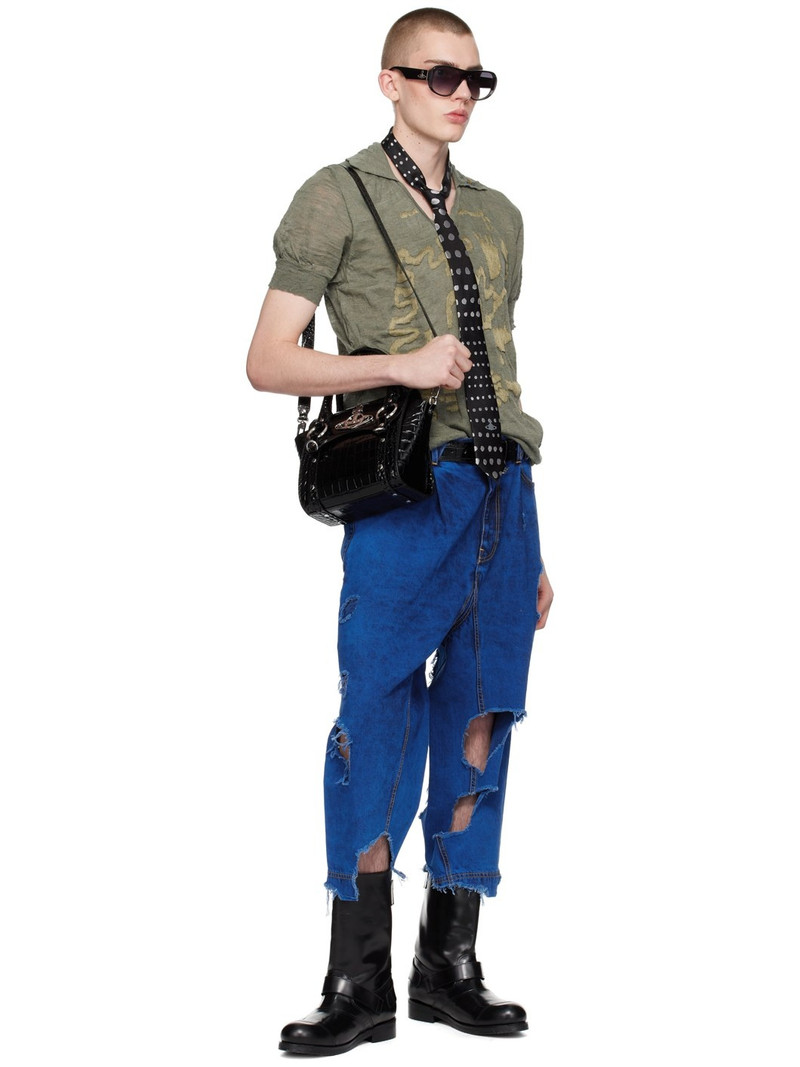 Vivienne Westwood Blue Bleached Jeans outlook