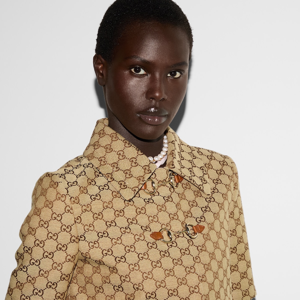 GG canvas jacket with Horsebit - 5