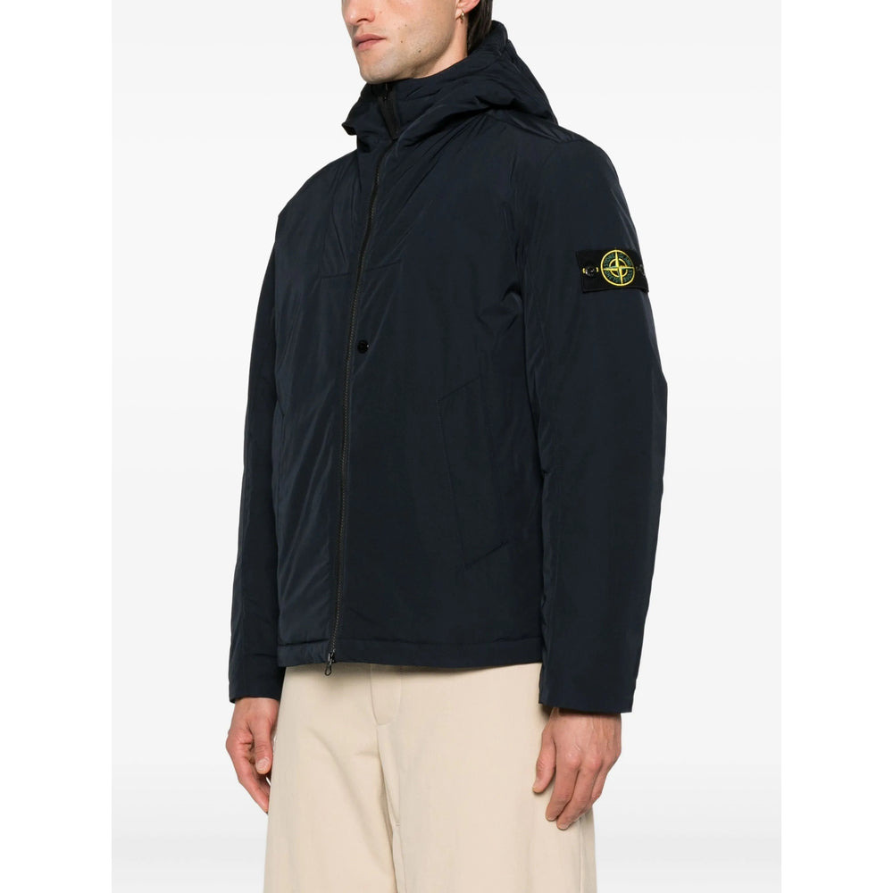 Stone Island Blue Jackets - Hooded Jackets Men - 5