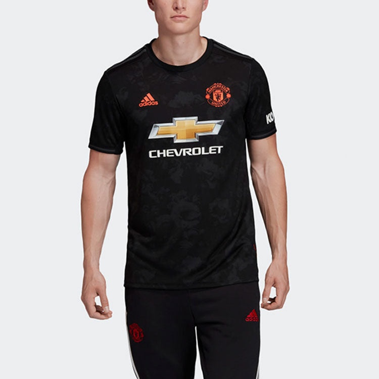 adidas Manchester United Third Jersey 'Black' ED7390 - 4