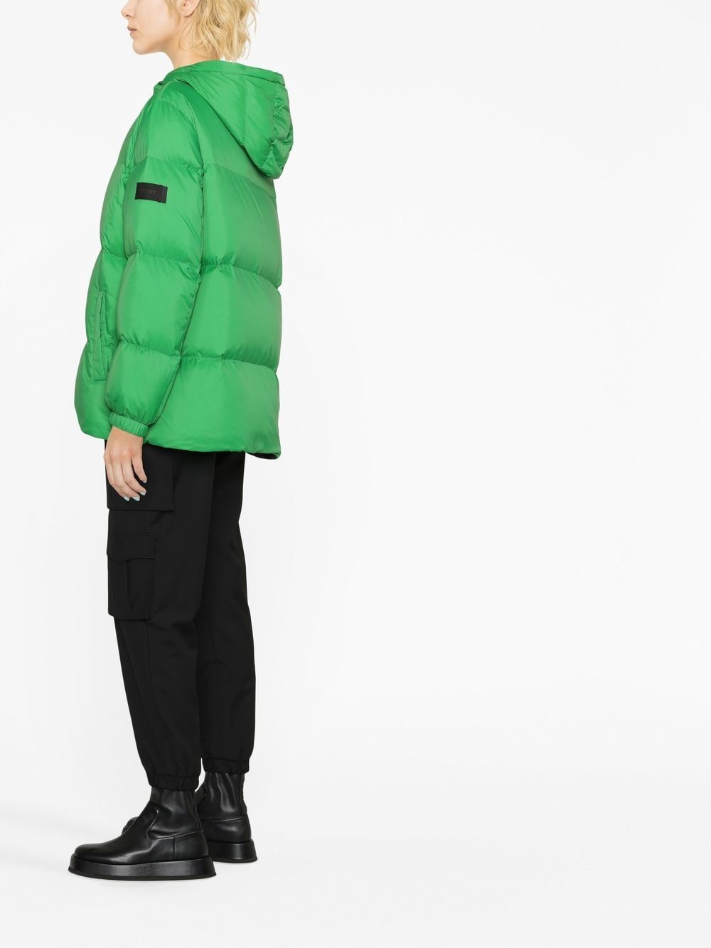 hooded down-padded jacket - 3