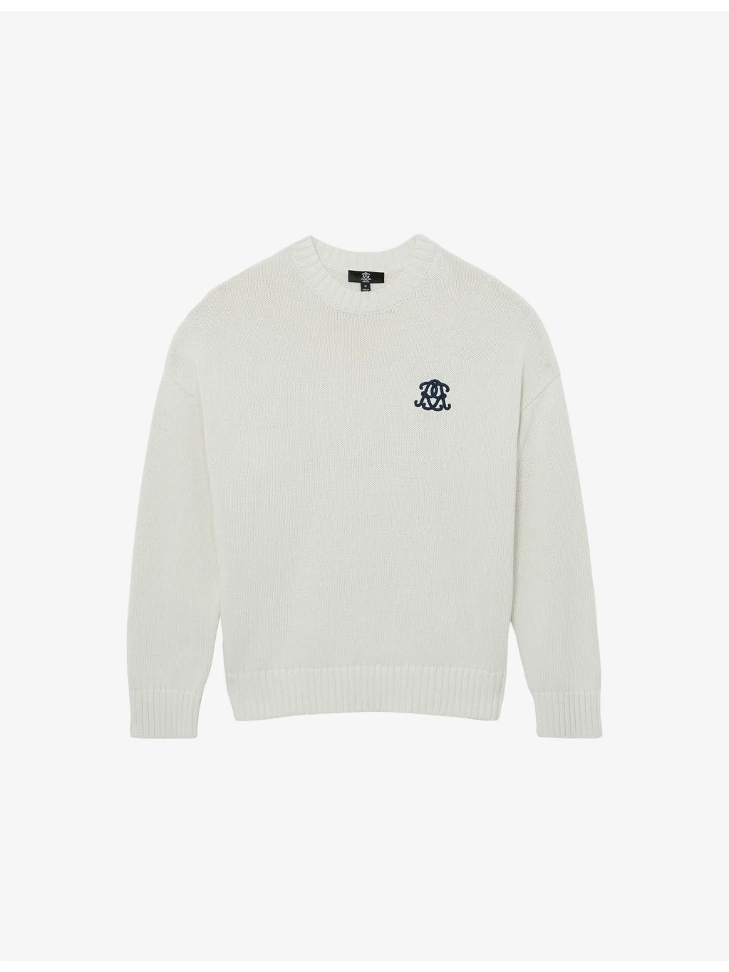 Kendi Monogram-Embroidered Cotton Jumper - 1