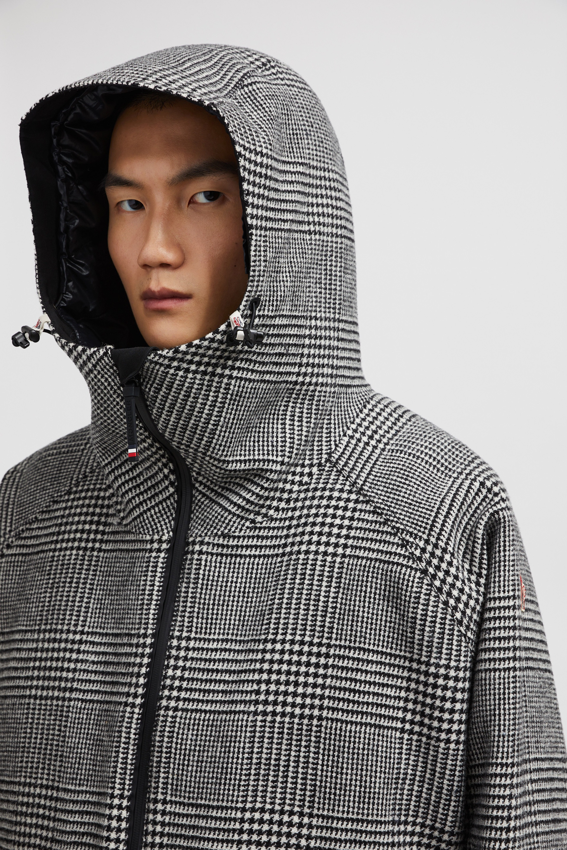 Naudres Hooded Wool Short Down Jacket - 4