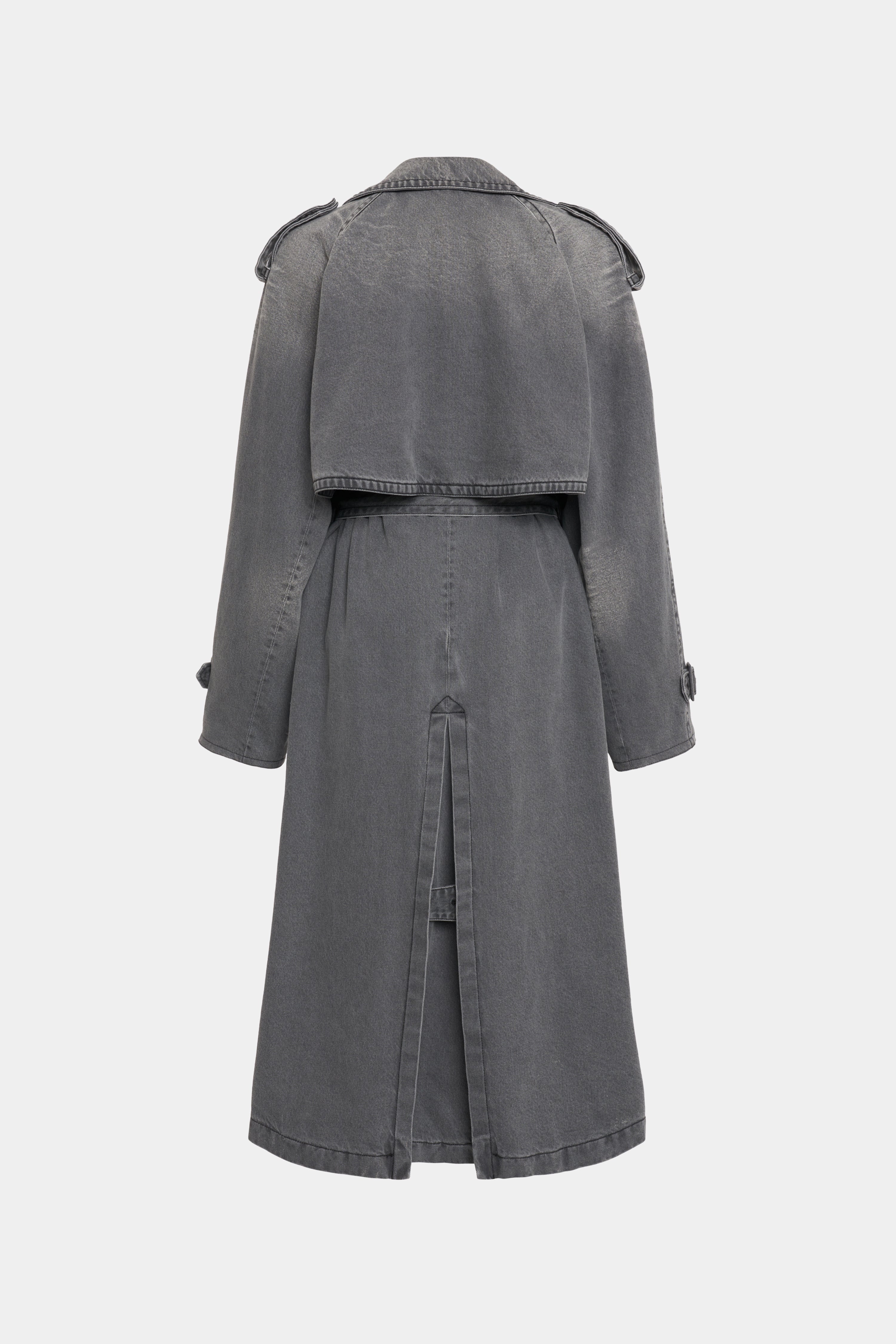 DENIM TRENCH - 2