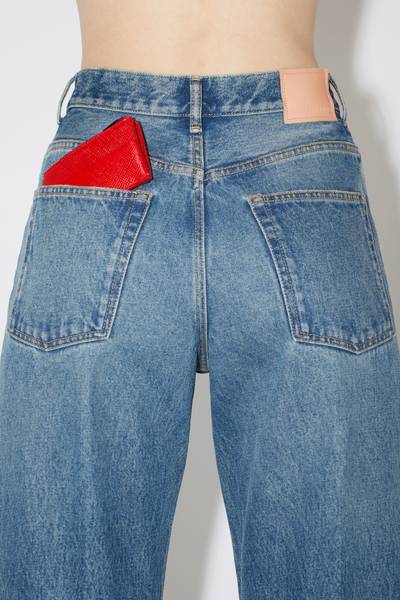 Acne Studios Zippered wallet - Bright Red outlook