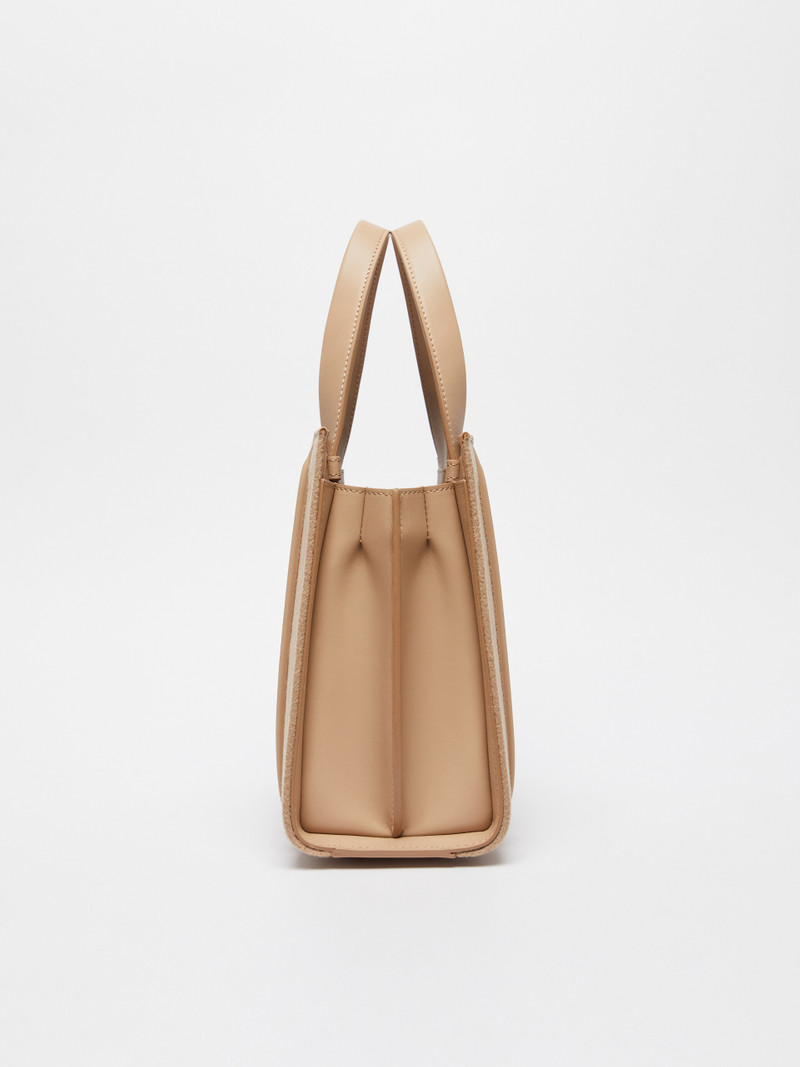 Max Mara WHITNEYBAG6WS Medium cashmere and leather Whitney Bag outlook