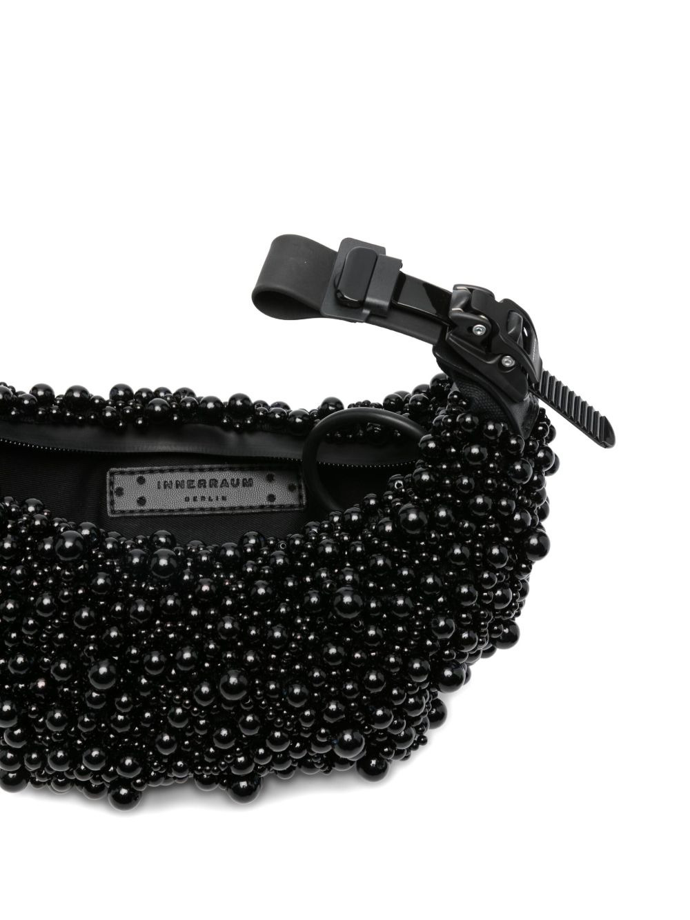 beaded carabiner clutch bag - 5