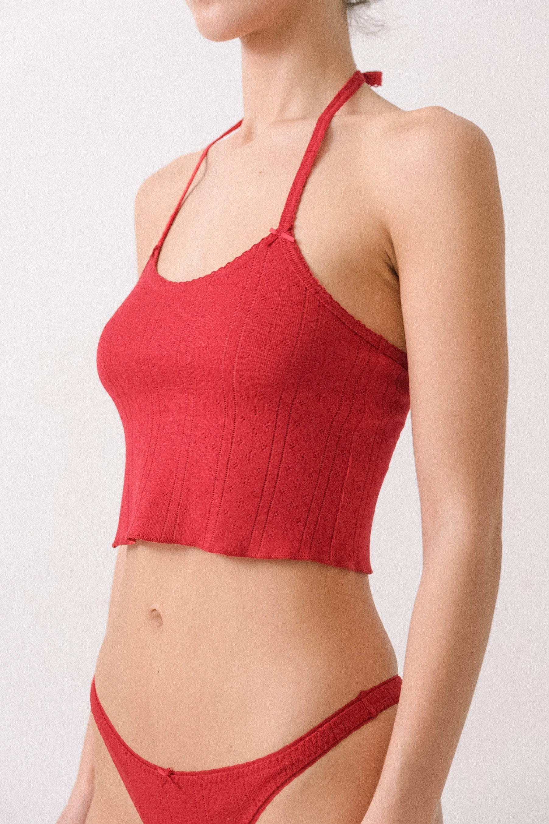 The Halter Cherry Red - 2