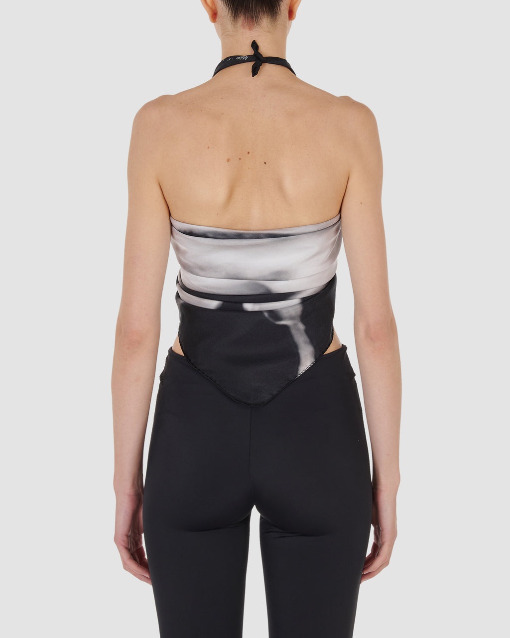 PRINTED FOULARD TOP - 7