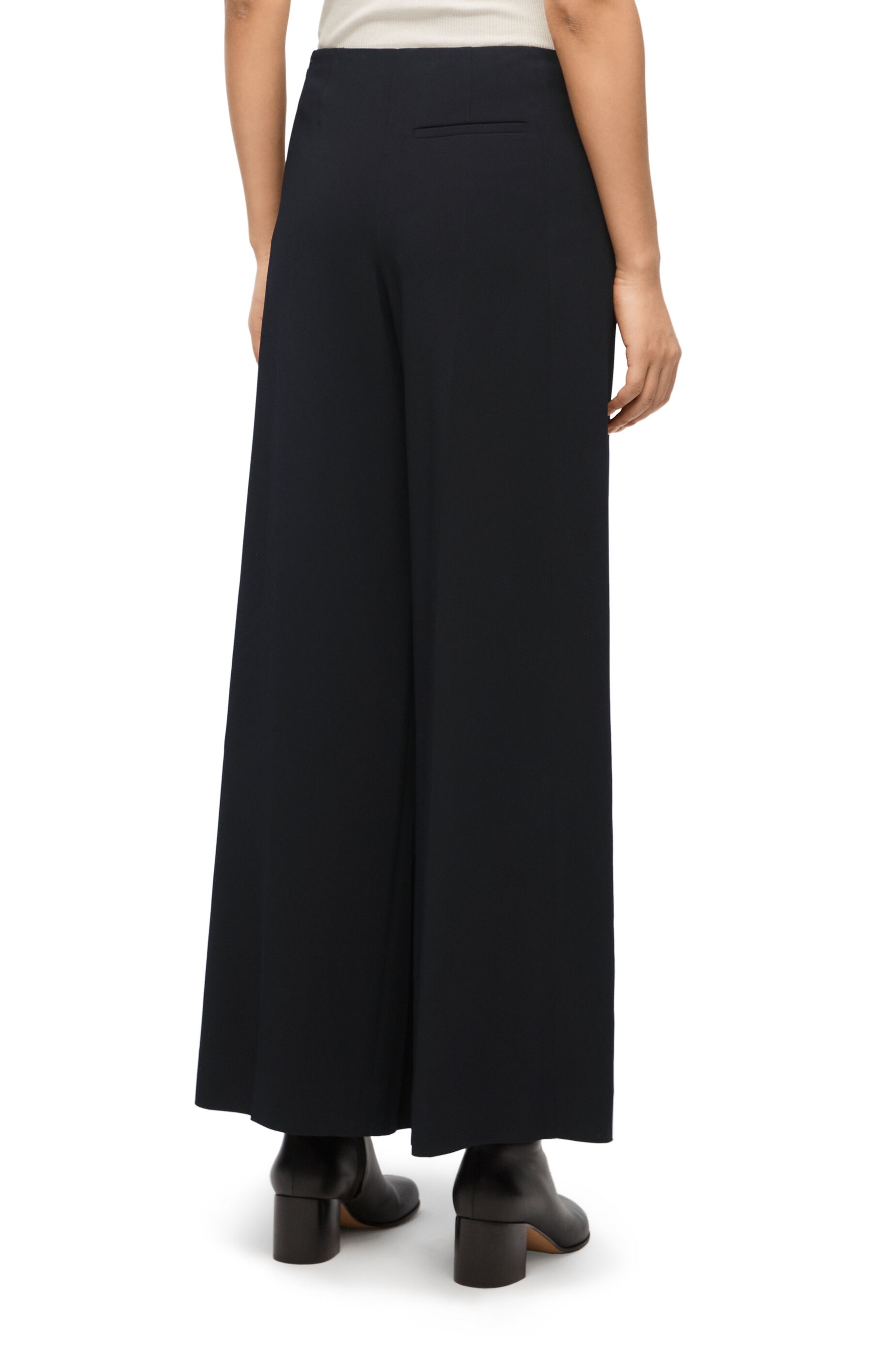Pleated trousers in viscose - 4