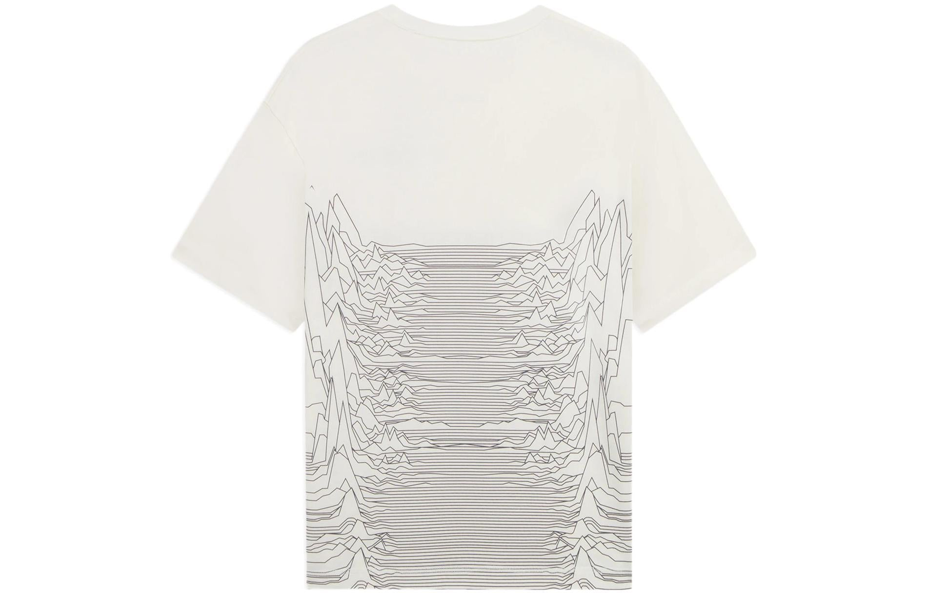 Li-Ning Mountain Graphic T-shirt 'White' AHSS134-1 - 2