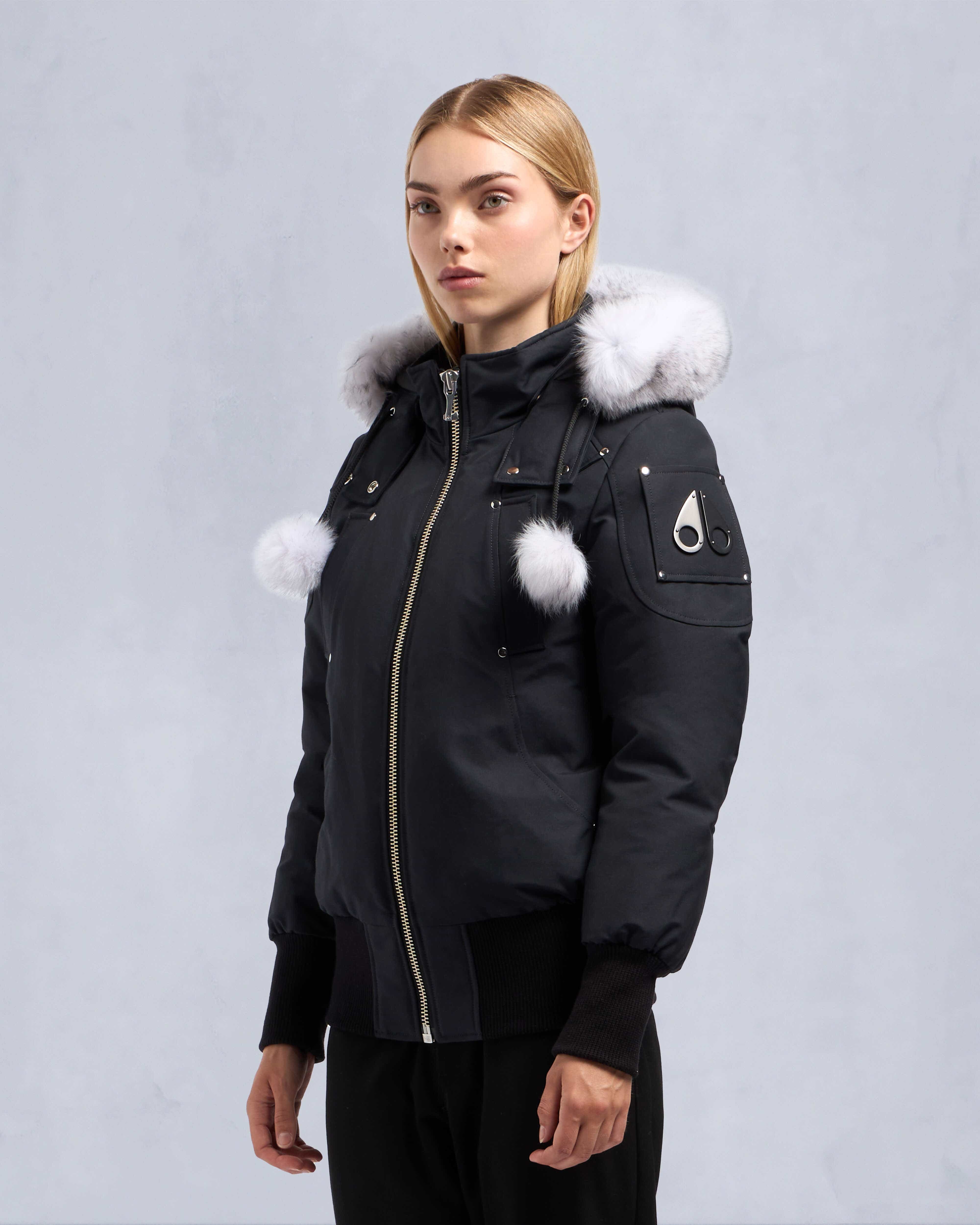 ORIGINAL DEBBIE SHEARLING BOMBER JACKET - 3