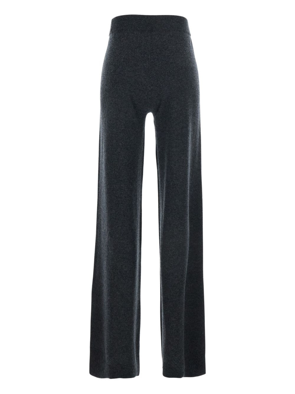 straight-leg wool-cashmere trousers - 2