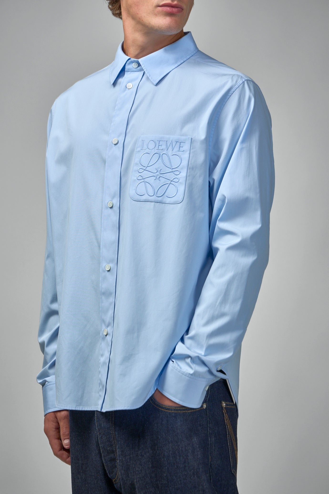 Shirt with Anagram Pocket - 4