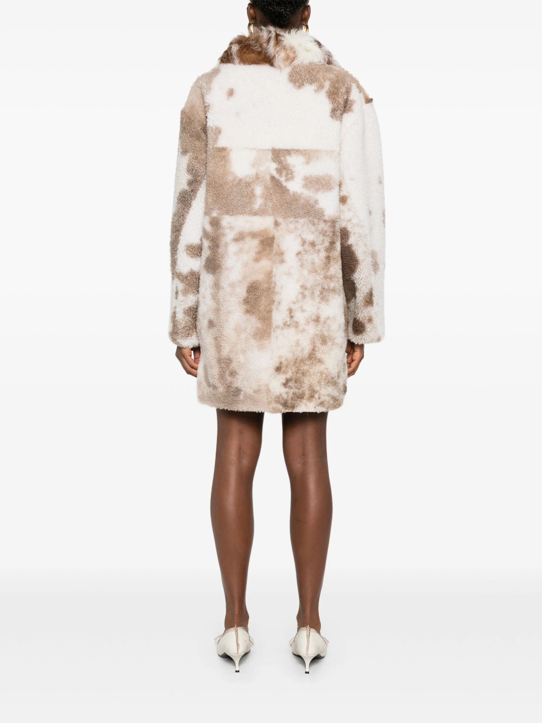 patterned coat - 4