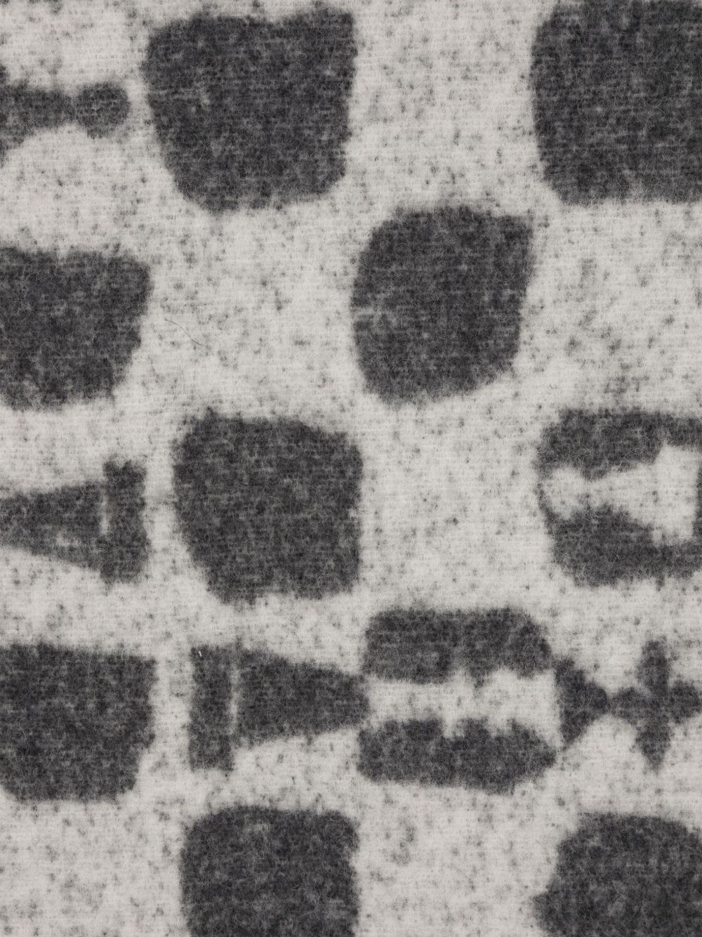 chess pieces-jacquard wool scarf - 2