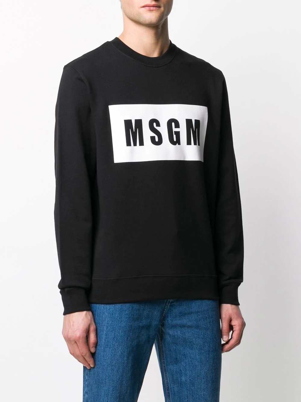 logo-print sweatshirt - 3