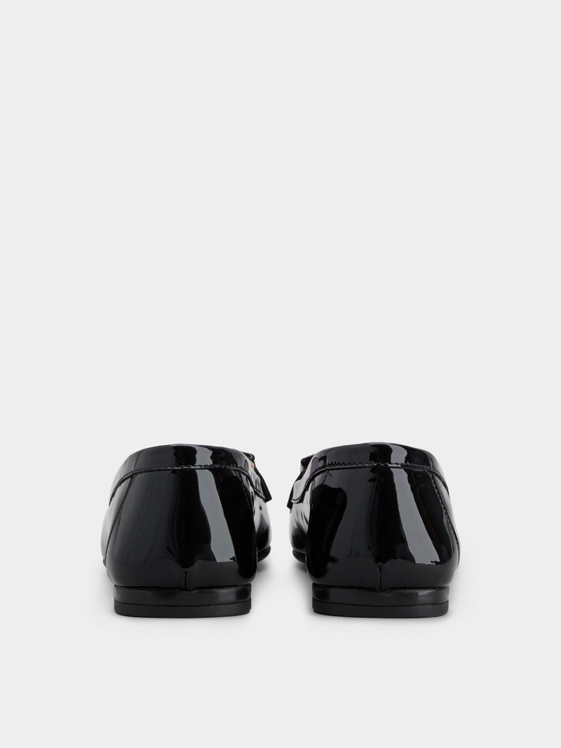 Lacquered Buckle Loafers in Patent Leather 5