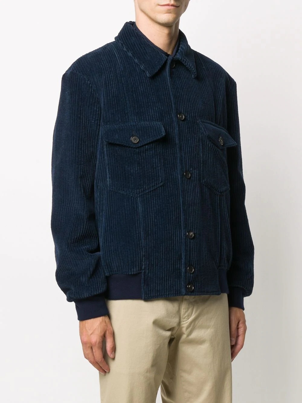 corduroy bomber jacket - 3