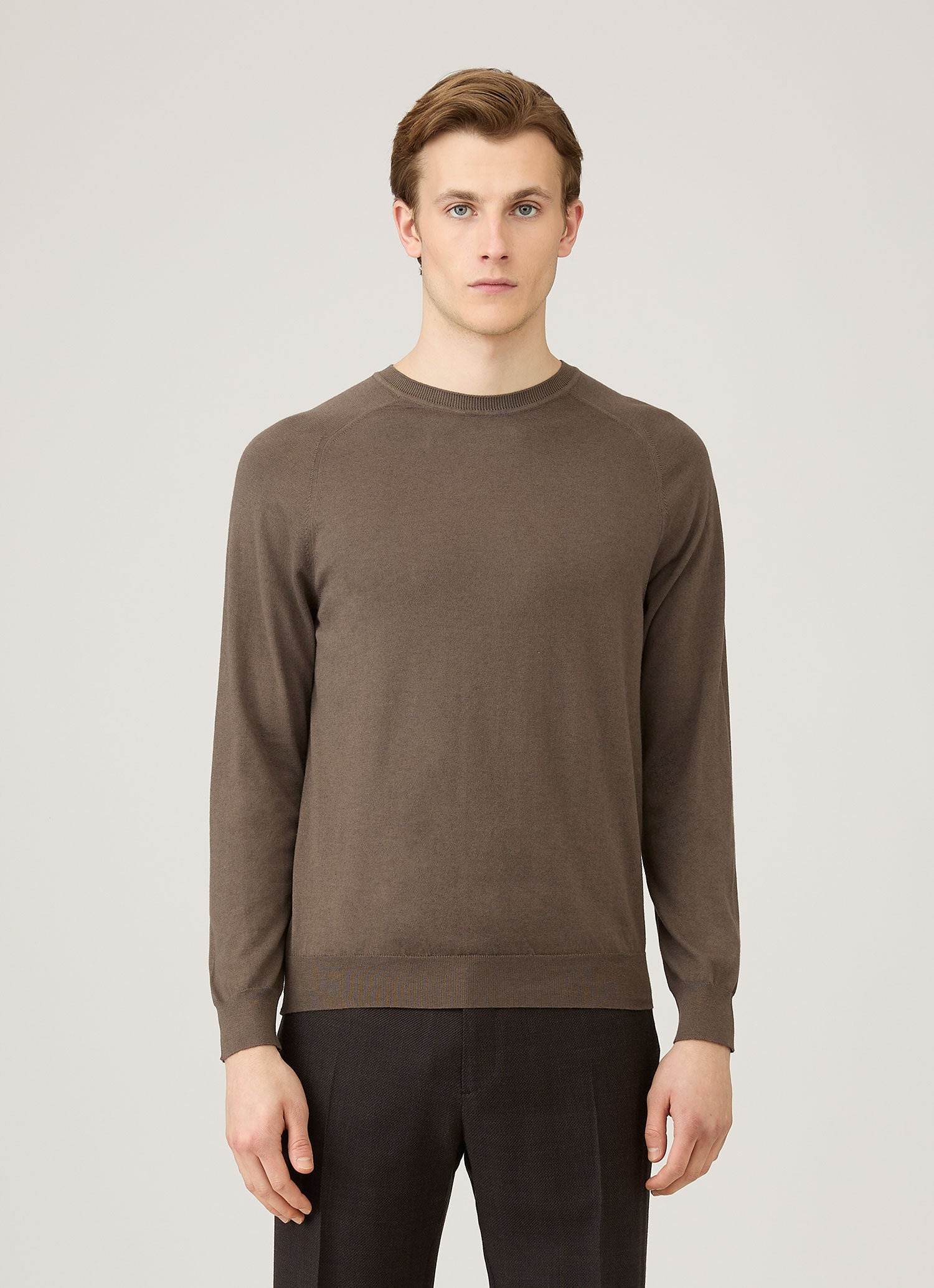 Sea Island Cashmere Crew Neck Jumper - 2