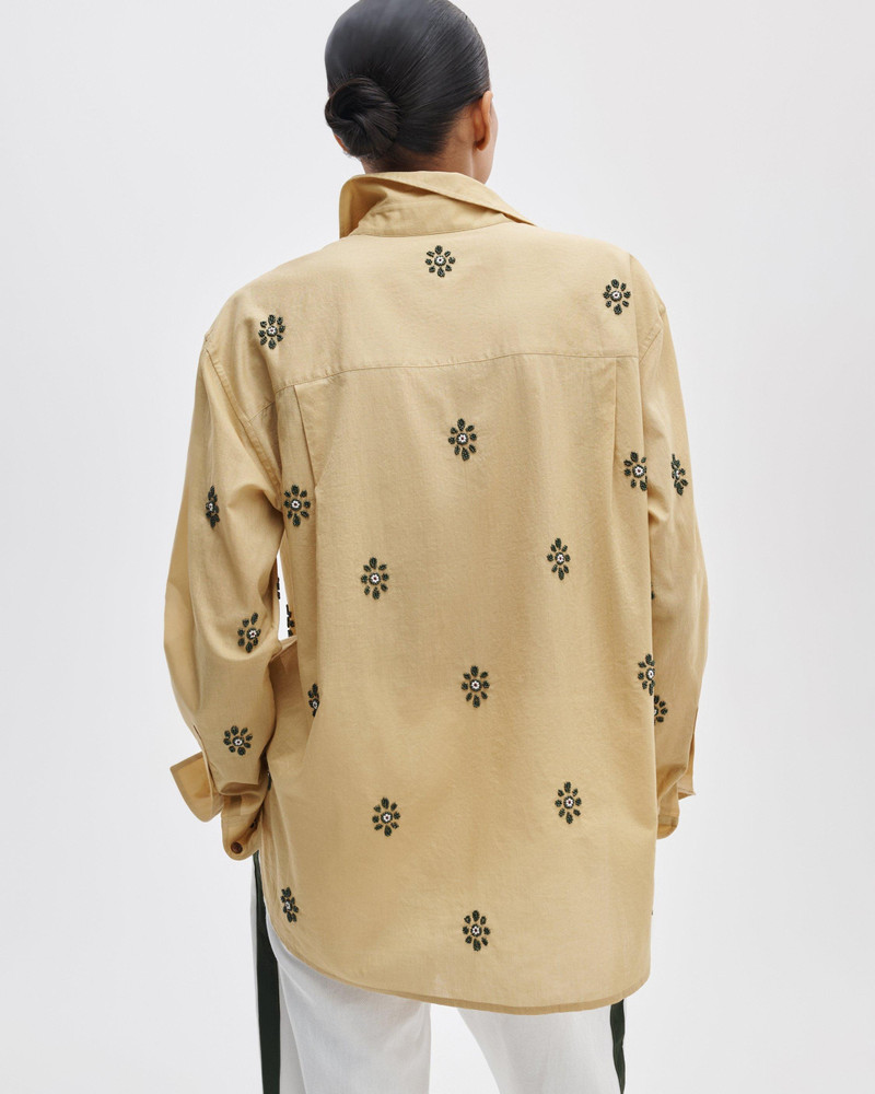 Connie Embroidered Cotton Shirt 5