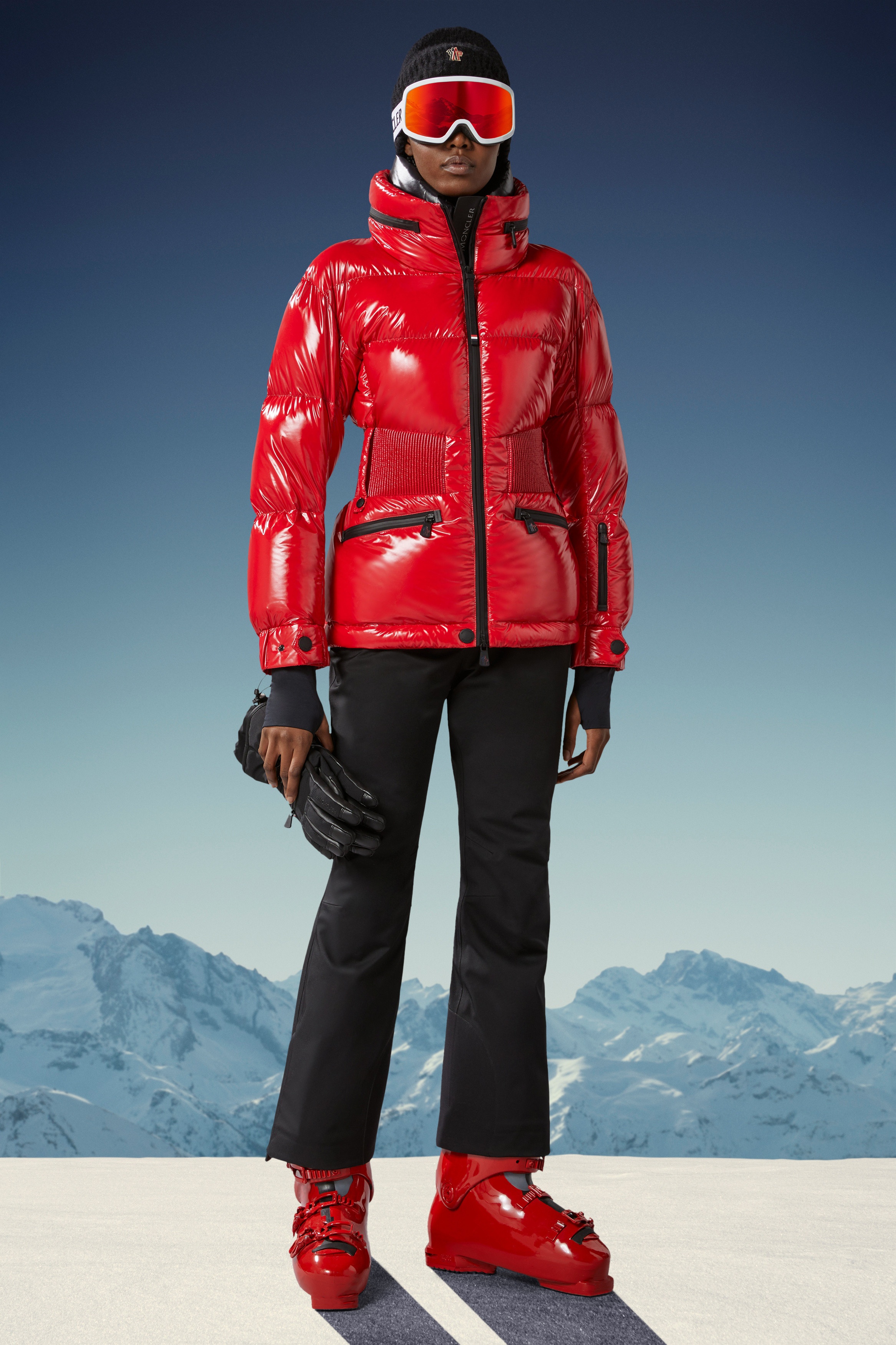 Moncler Grenoble Women's Vouvry Down Jacket - Red