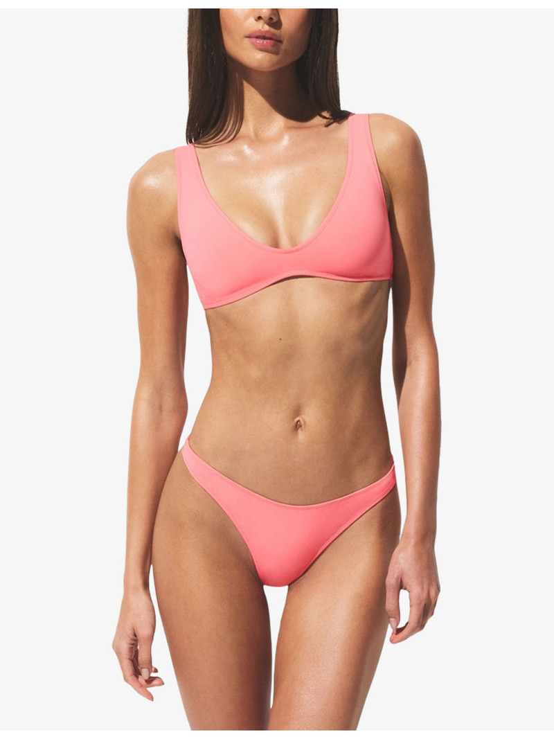 SKIMS Signature Swim Plunge Bikini Top outlook