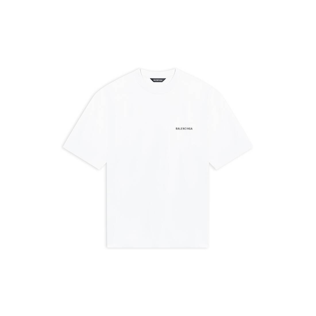 Men's Logo T-shirt Medium Fit in White - 1