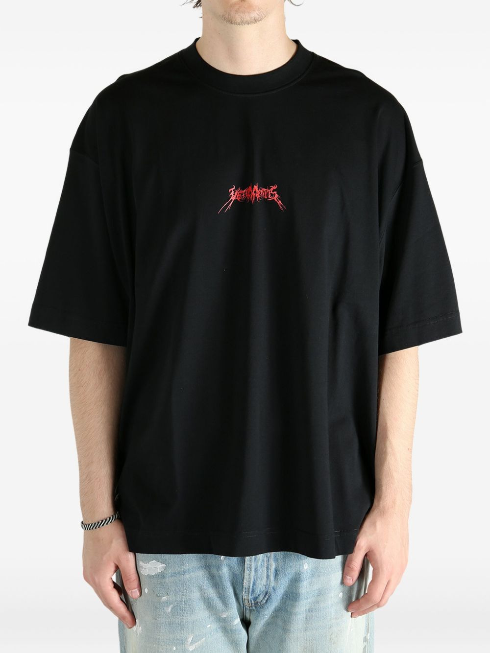 logo-print T-shirt - 2