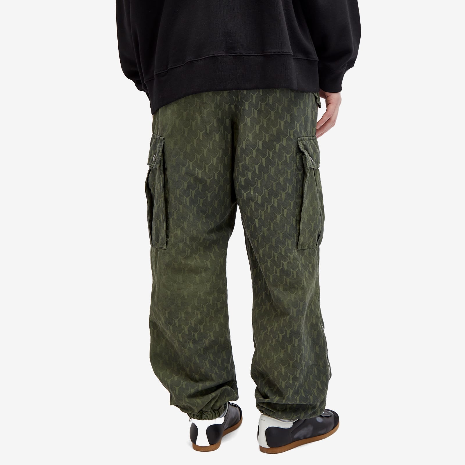 Dries Van Noten Pentin Patterned Cargo Pants - 3