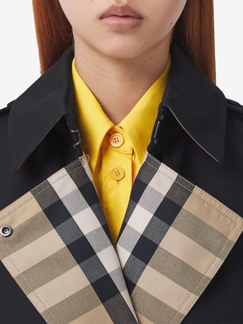 gabardine trench coat - 5