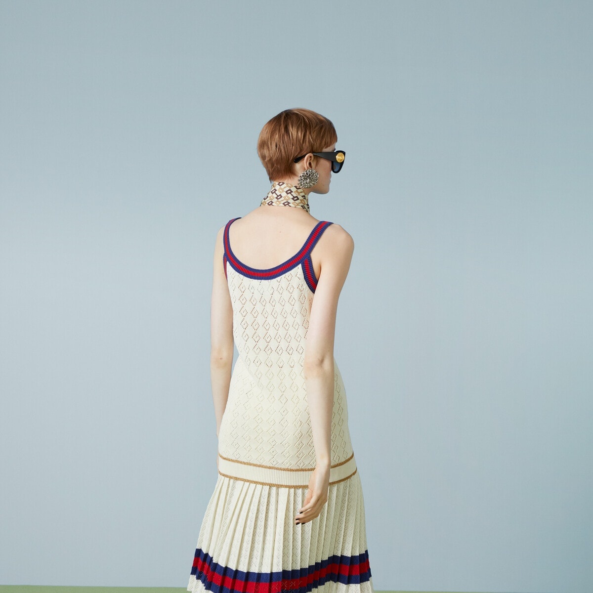 Cotton tank top with Web - 6