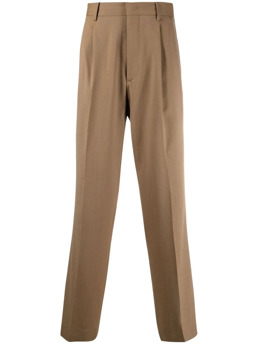 straight-leg tailored trousers - 1