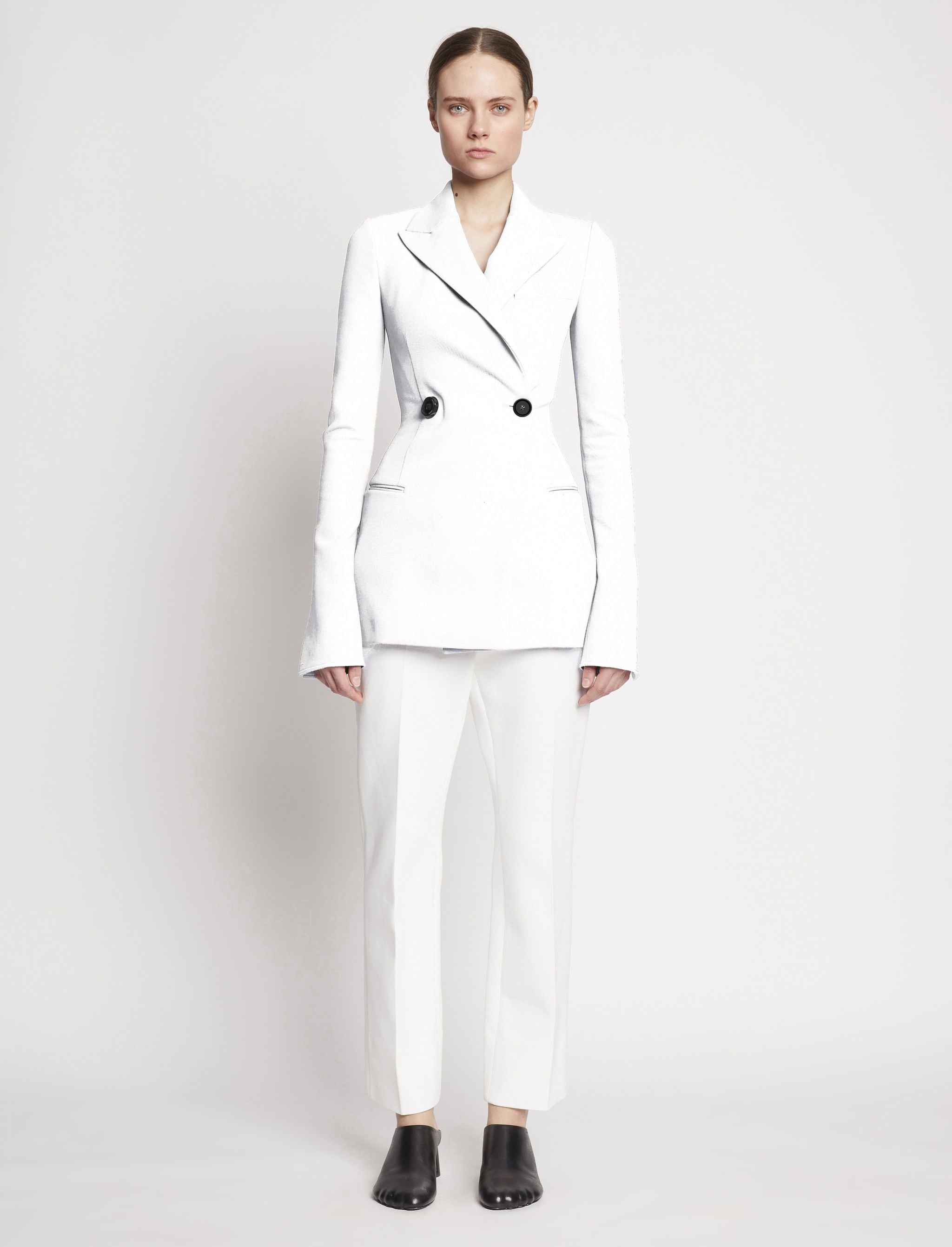 Bi-Stretch Crepe Cinched Jacket - 3