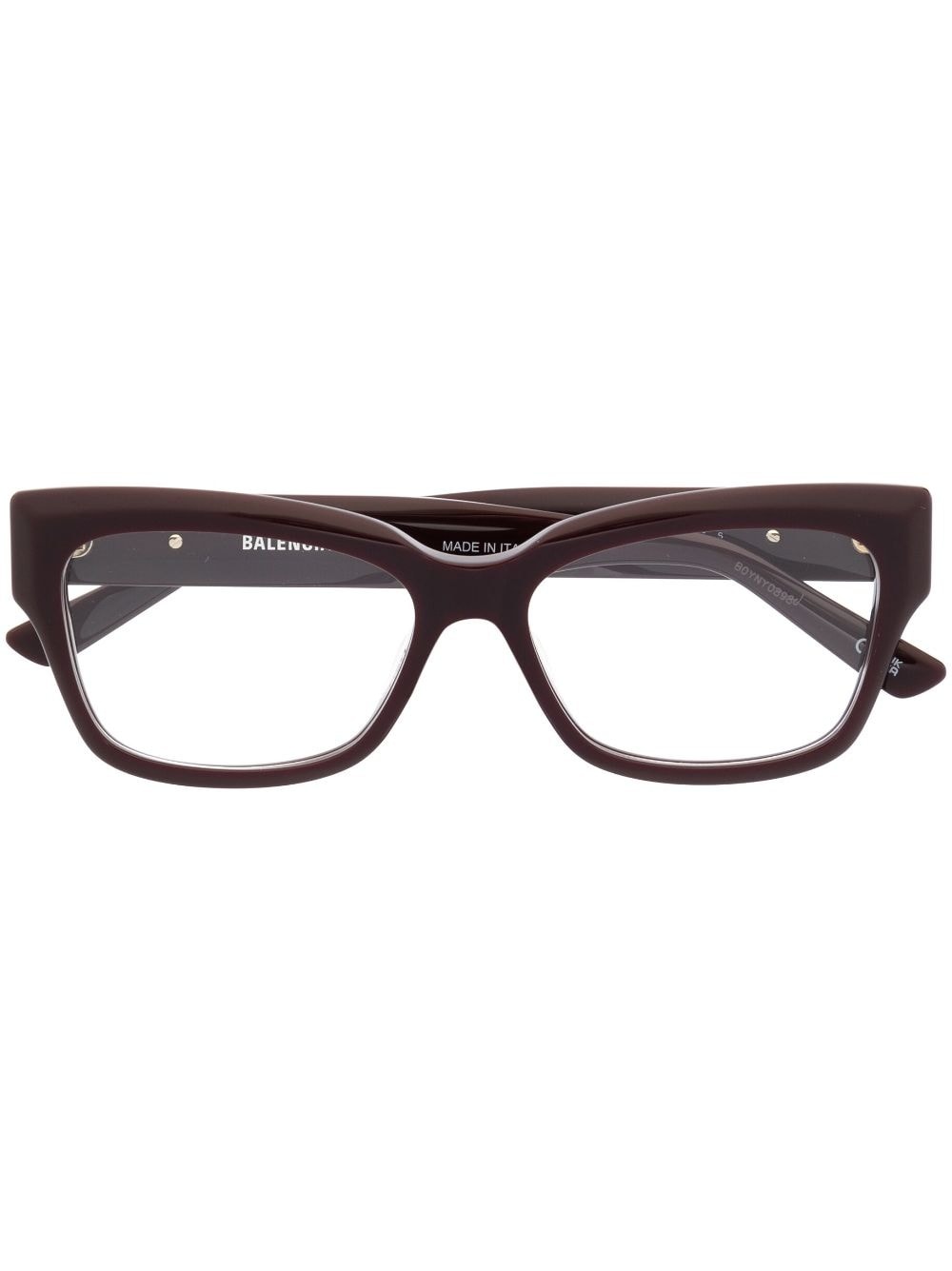 D-frame glasses - 1