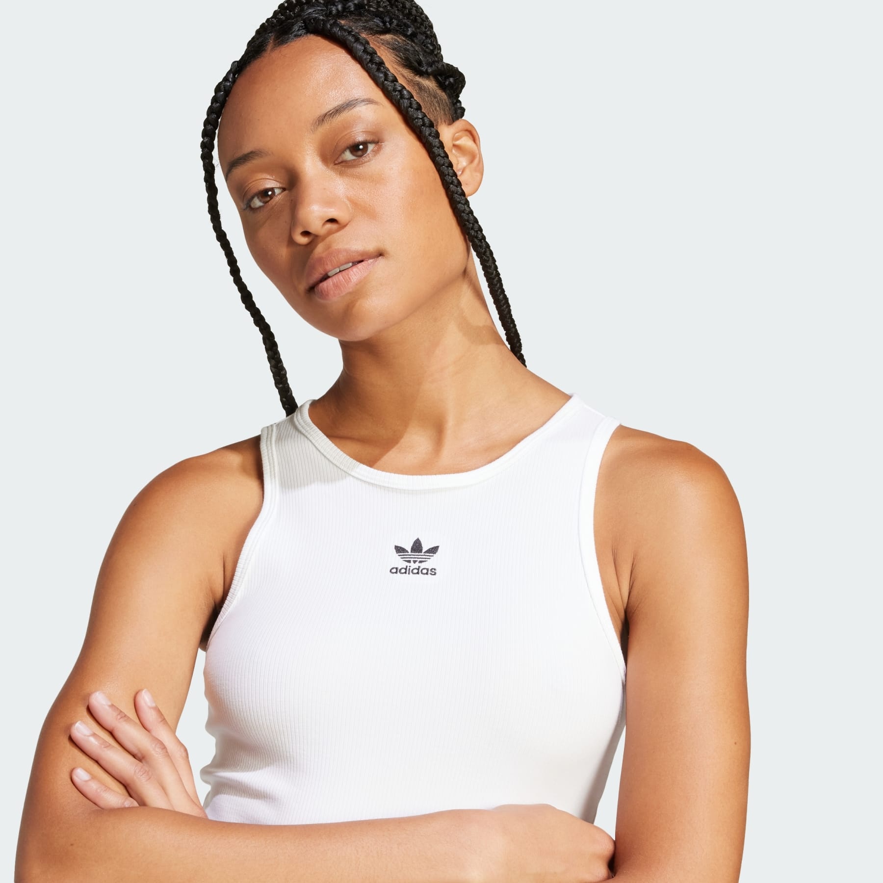 Essentials Ribbed Tank Top - 6