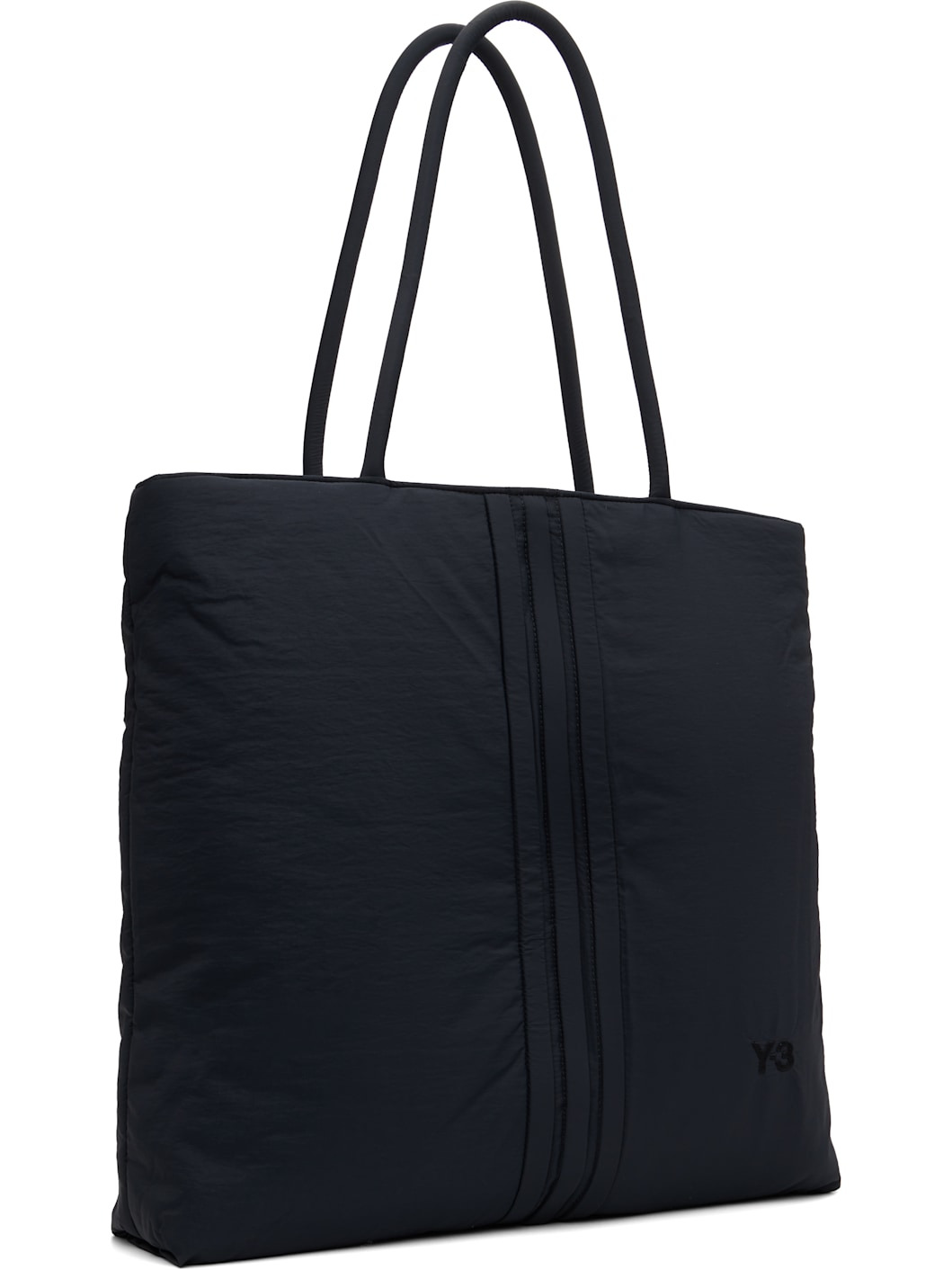 Black 'Y-3' Padded Tote - 2