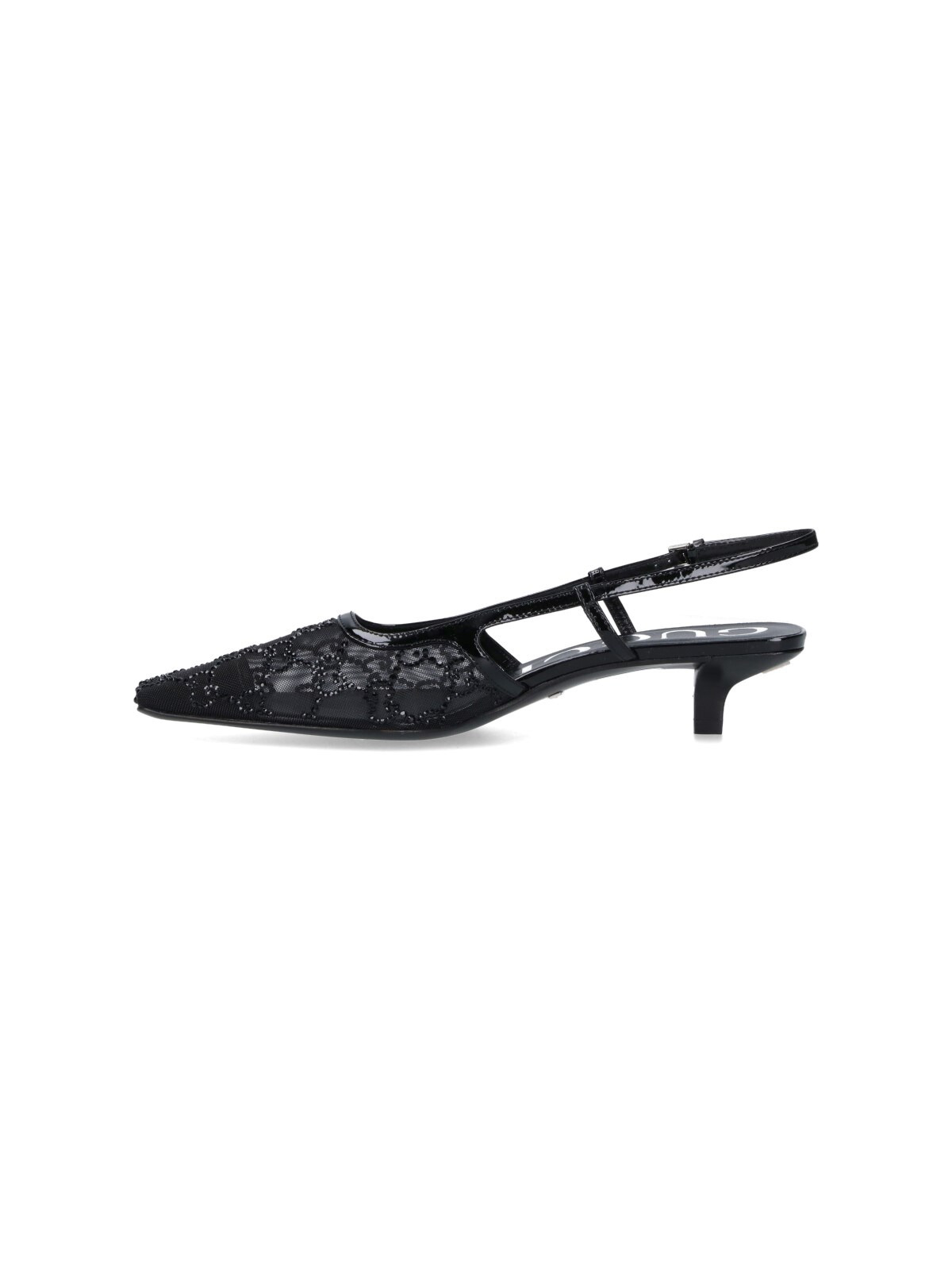 PUMPS SLINGBACK WITH CRYSTALS - 3