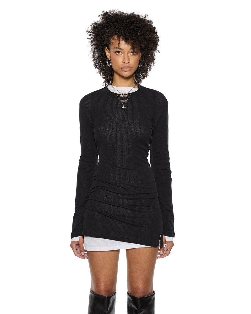 Ksubi CRAWFORD LS MINI DRESS BLACK outlook