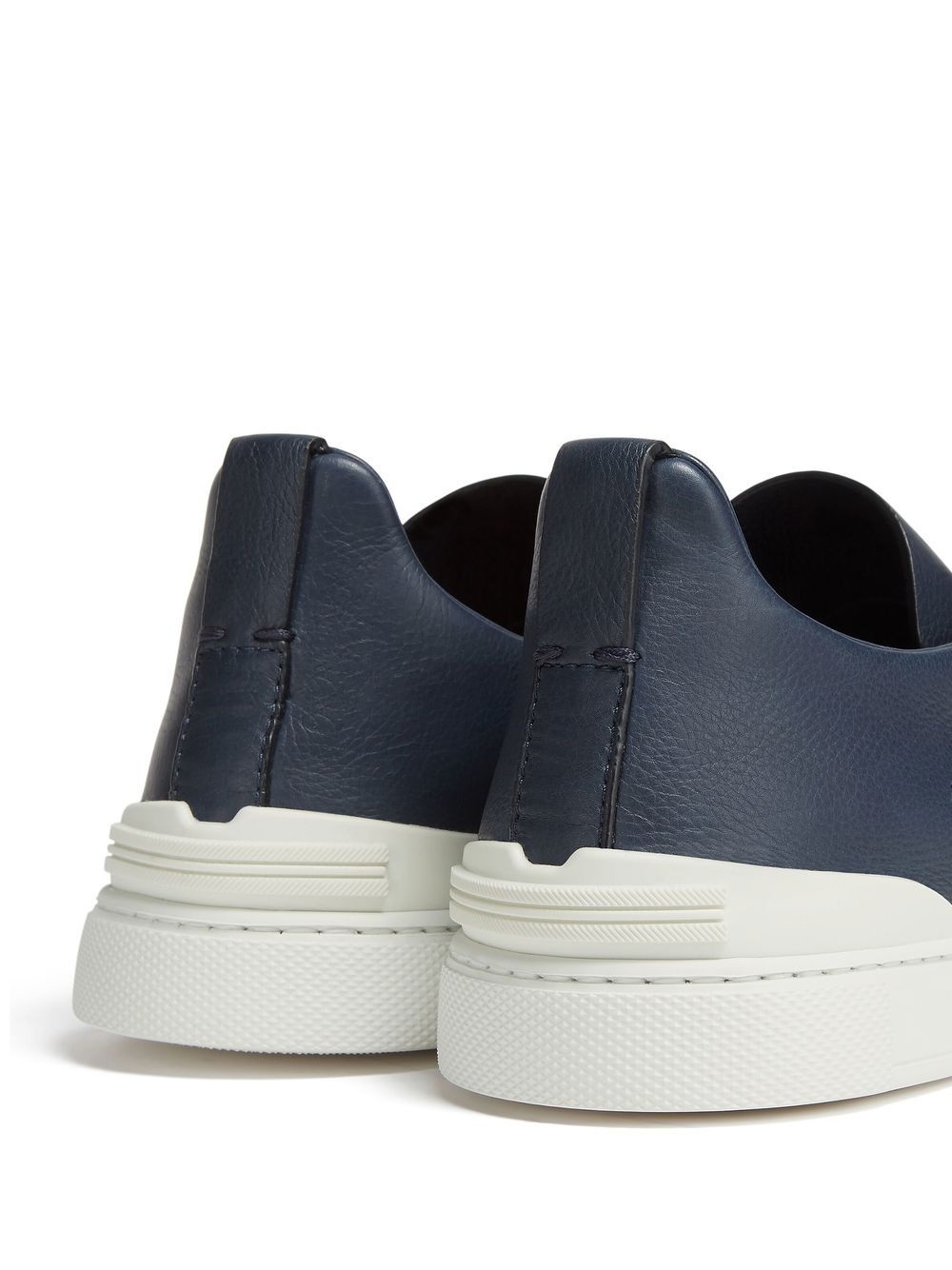 Triple Stitch leather sneakers - 5