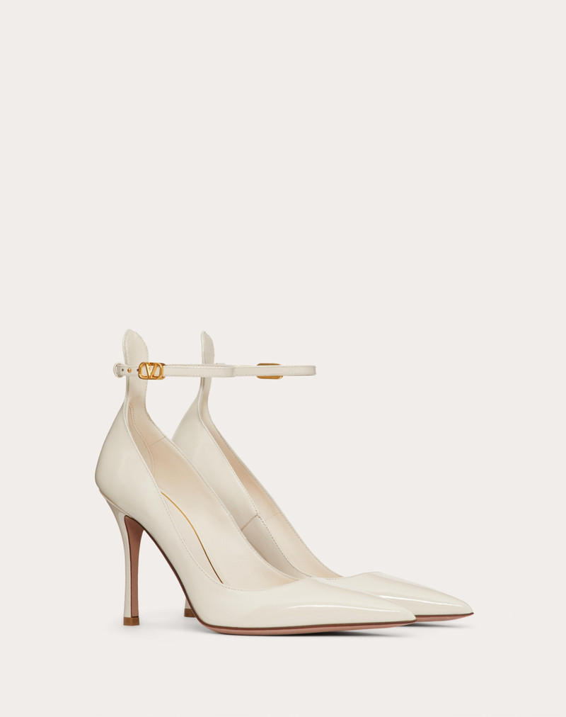 VALENTINO GARAVANI TAN-GO PATENT LEATHER PUMP 100MM 2