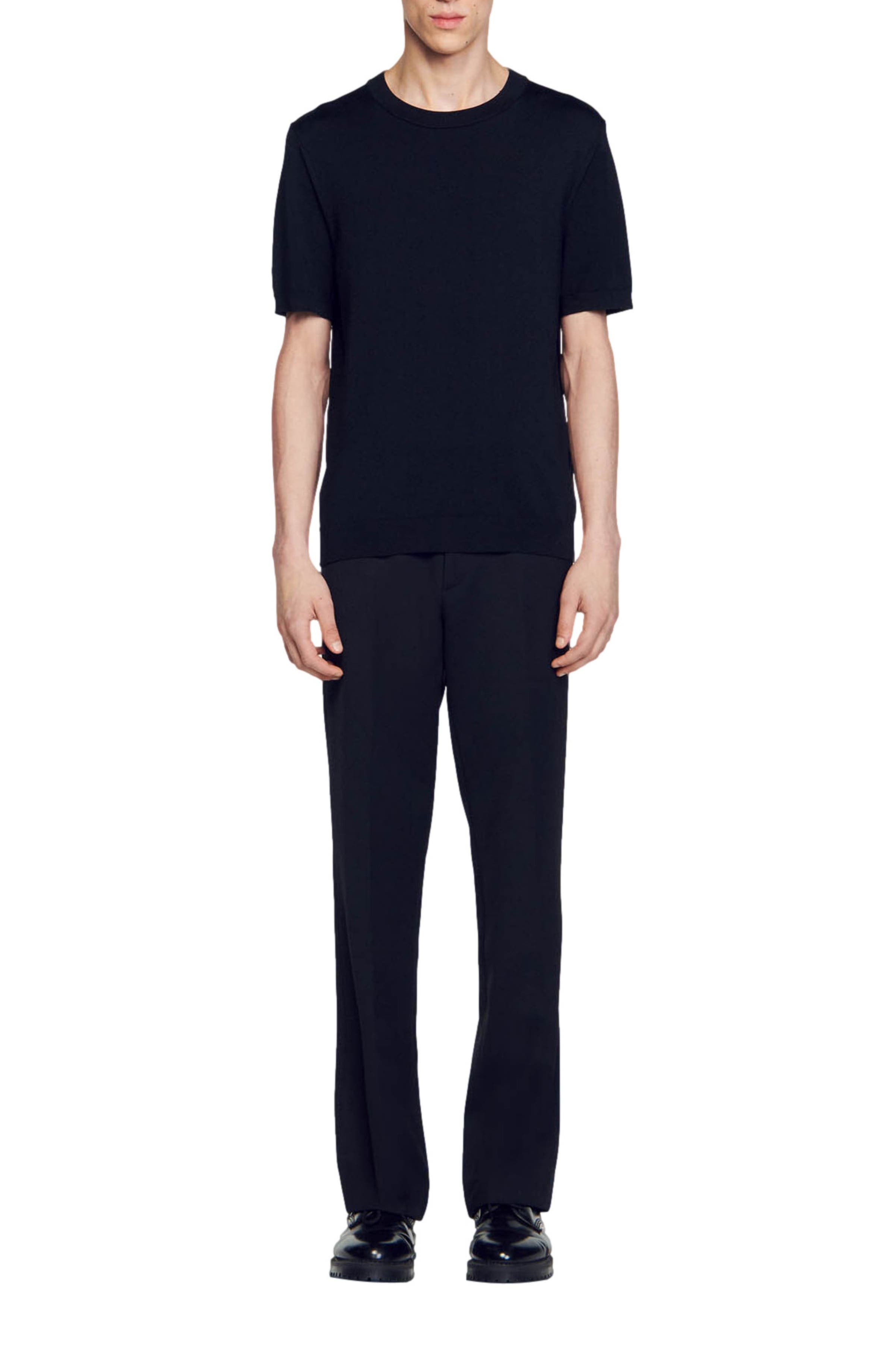 Pablo Stretch Knit Crewneck T-Shirt - 5