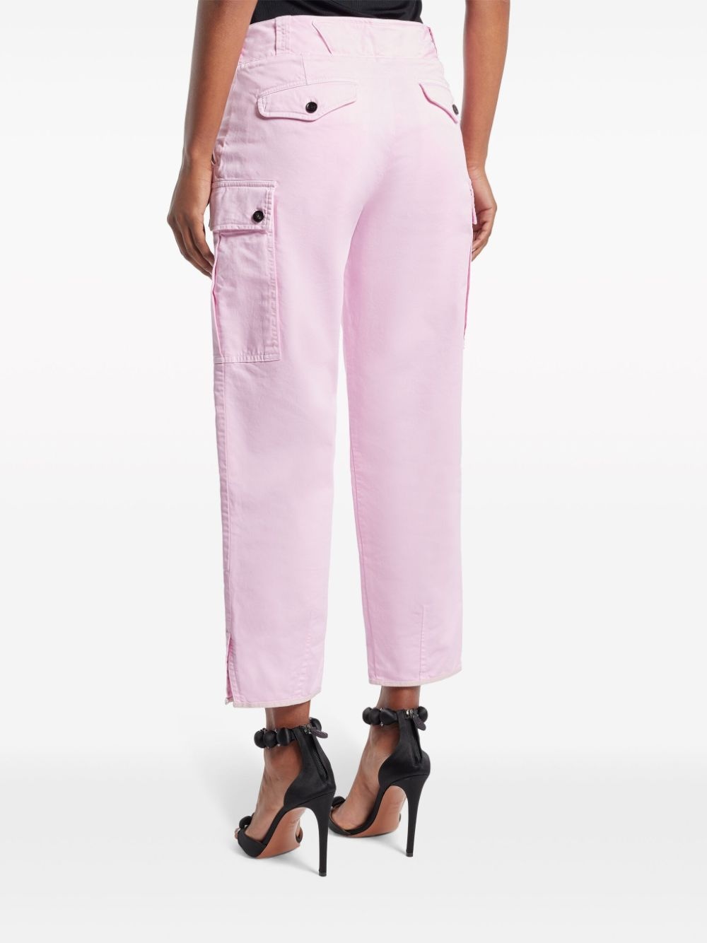 tapered cargo trousers - 4