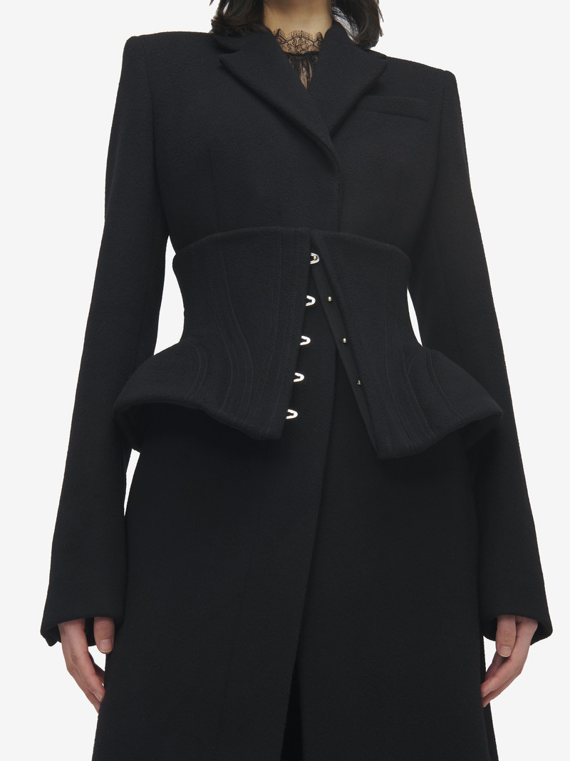 Wool Cashmere Long Coat 5
