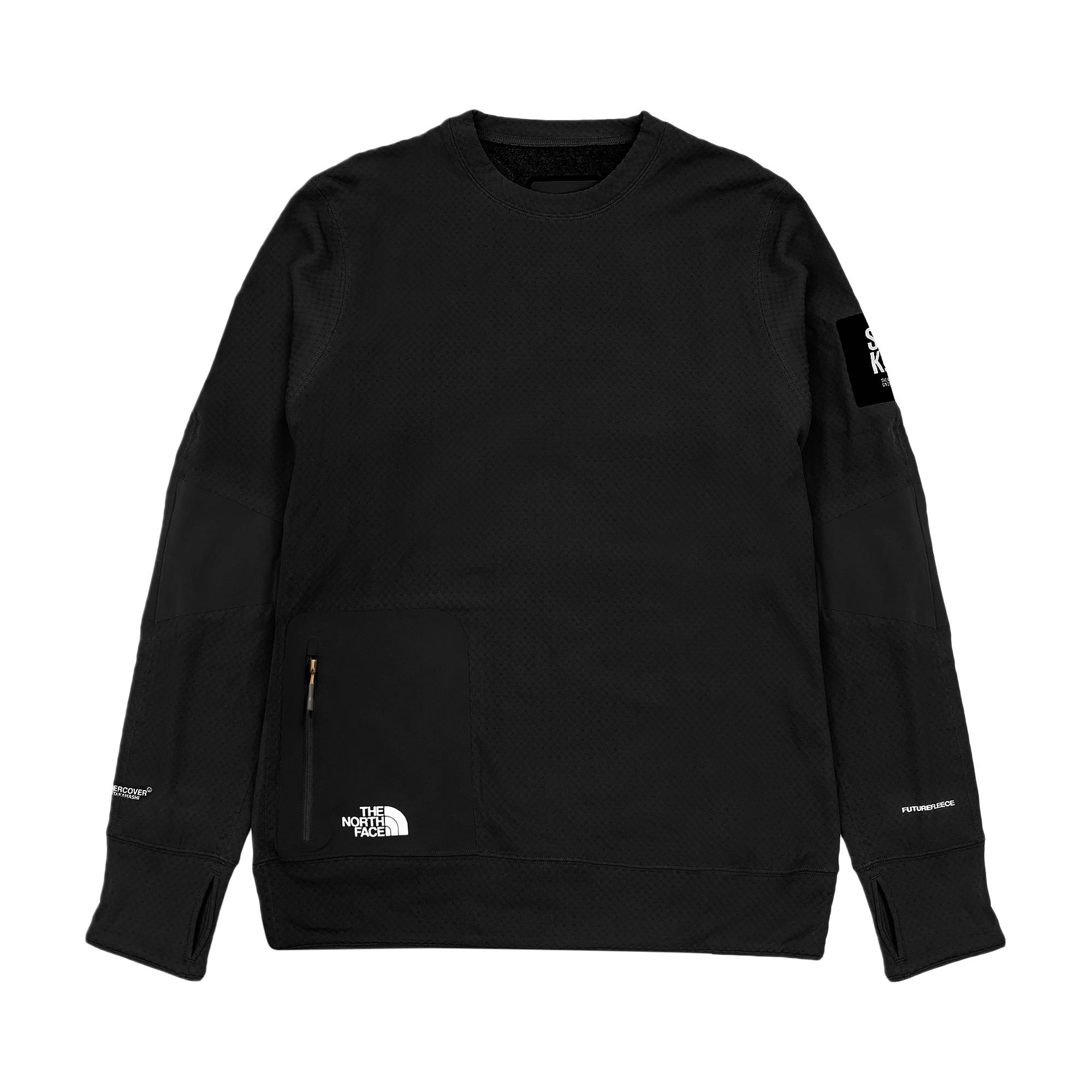 The North Face x Undercover SOUKUU FUTUREFLEECE Long-Sleeve Crew 'TNF Black' - 1